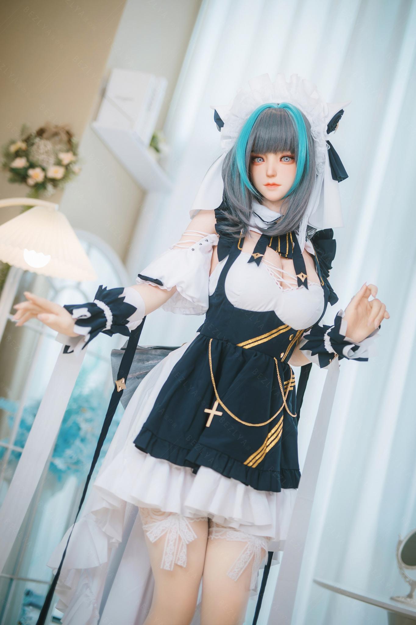 Реалистичная силиконовая секс кукла BEZLYA [2.2CF] / ROS 155 см - CAMPANULA HMSCHESHIRECOSPLAY