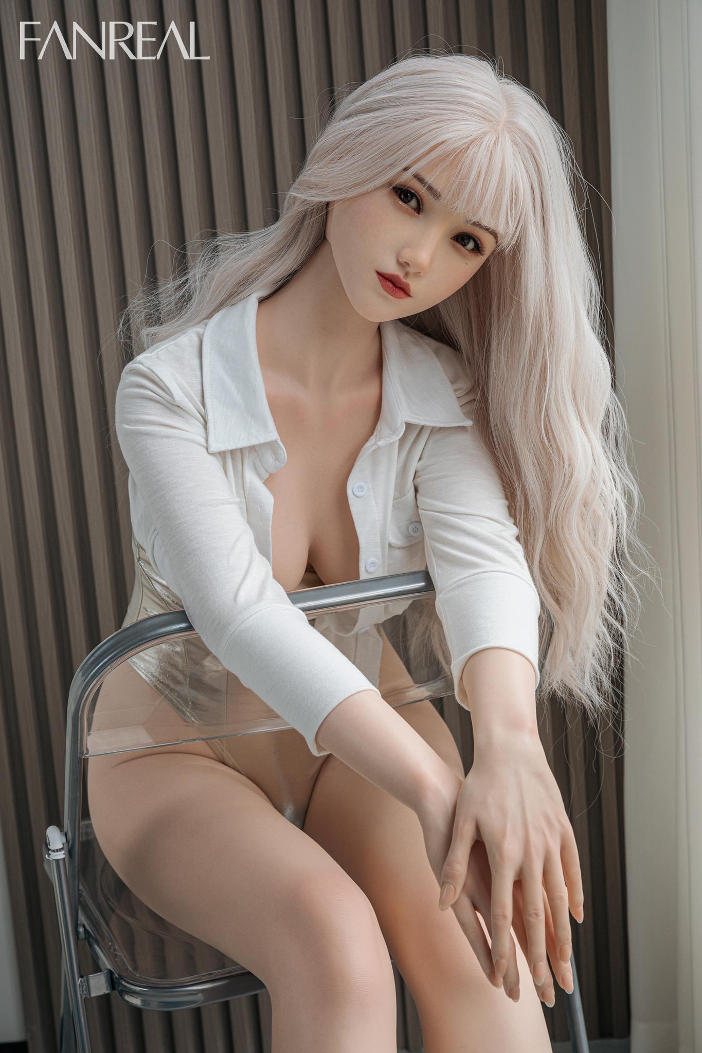 Реалистичная силиконовая секс кукла Fanreal doll 162 см - Yao
