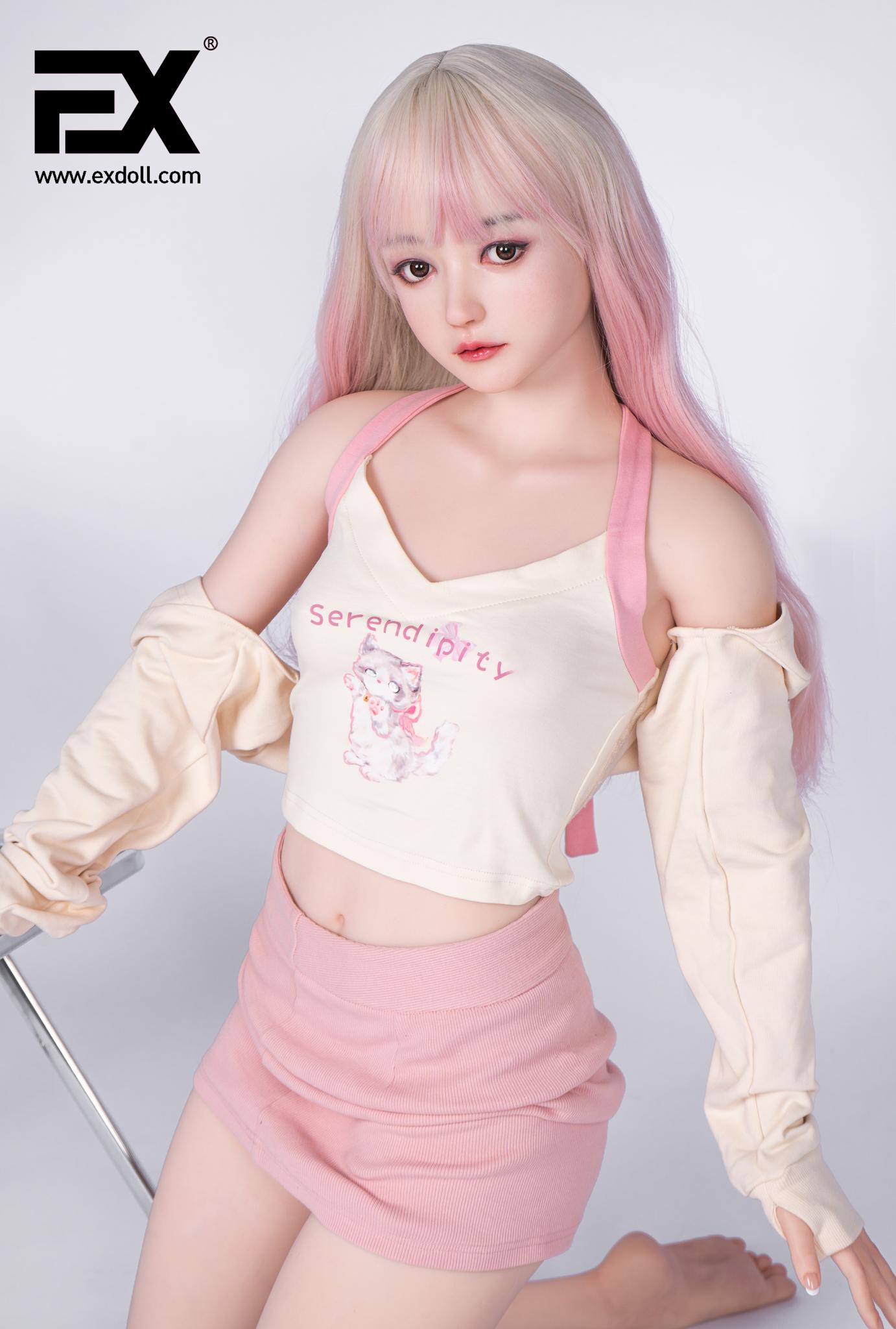 Реалистичная силиконовая секс кукла EX doll - Utopia  155 см - Ruby Pink Summer