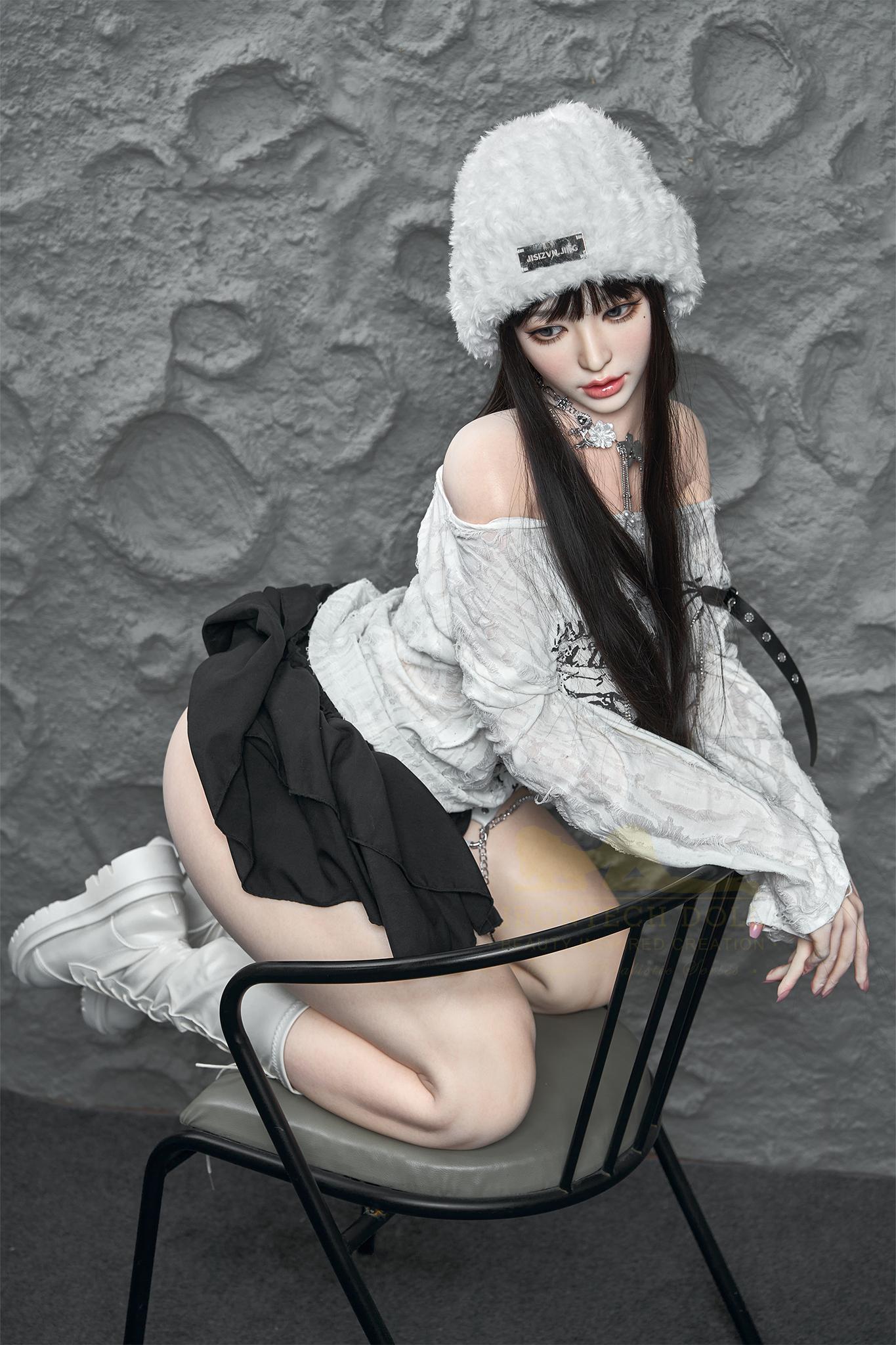Реалистичная силиконовая / ТПЕ секс кукла  irontech doll 165 см - Yuna