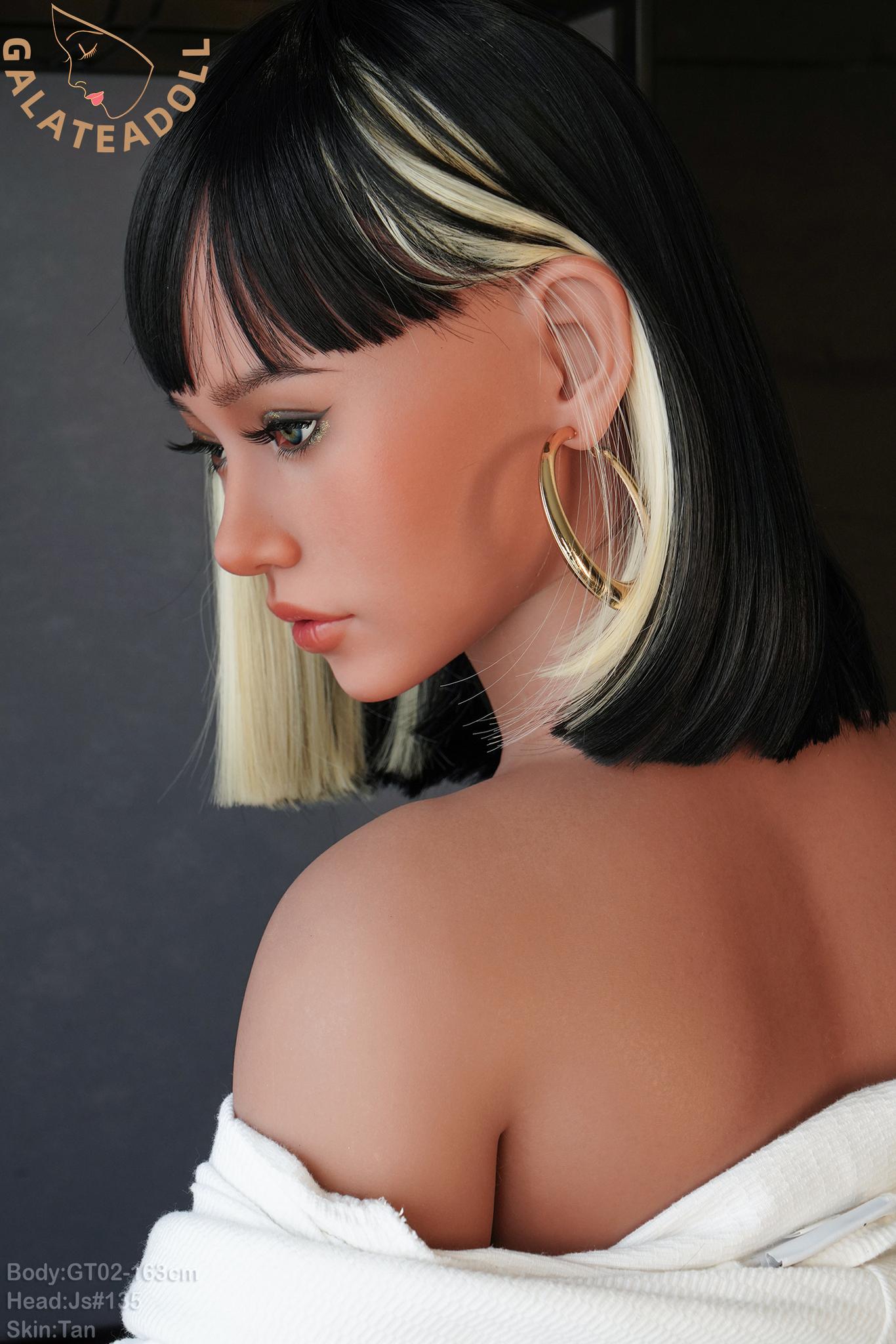Реалистичная силиконовая секс кукла Galatea doll 163 см -  Gina