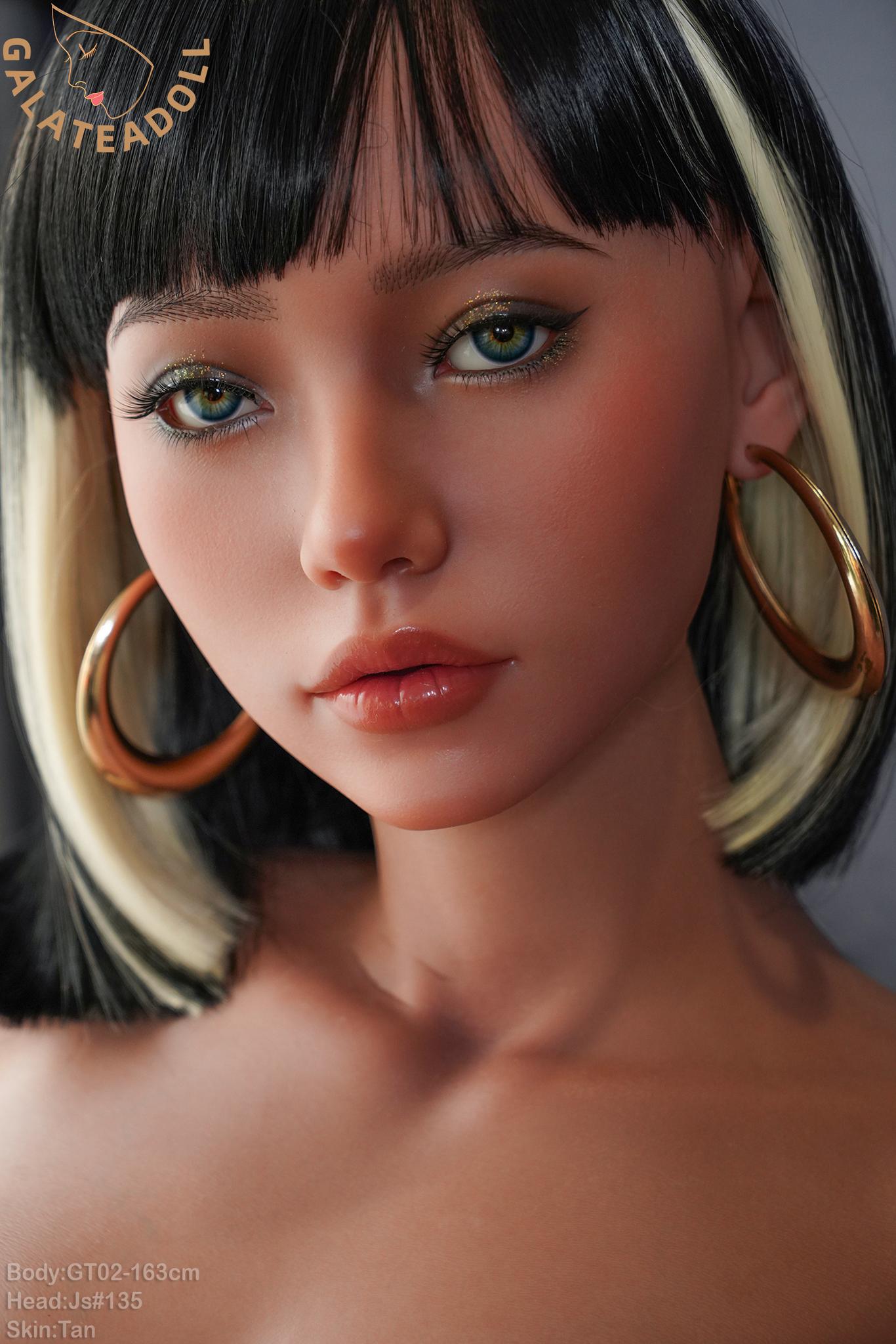 Реалистичная силиконовая секс кукла Galatea doll 163 см -  Gina