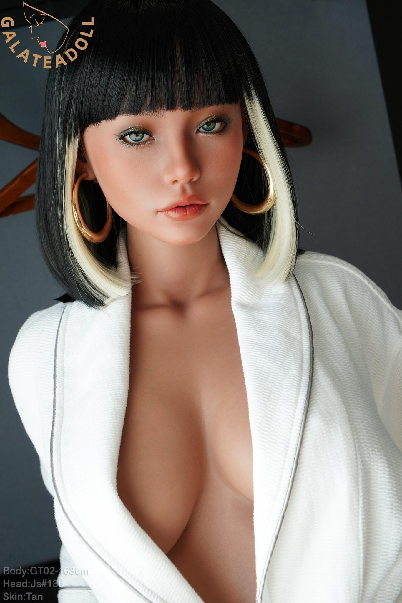 Реалистичная силиконовая секс кукла Galatea doll 163 см -  Gina
