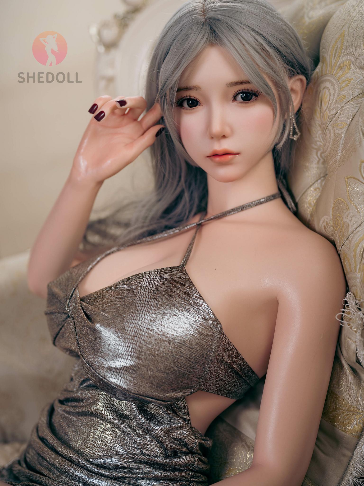 Реалистичная силиконовая / ТПЕ секс кукла Shedoll 163 см - Chu Yue
