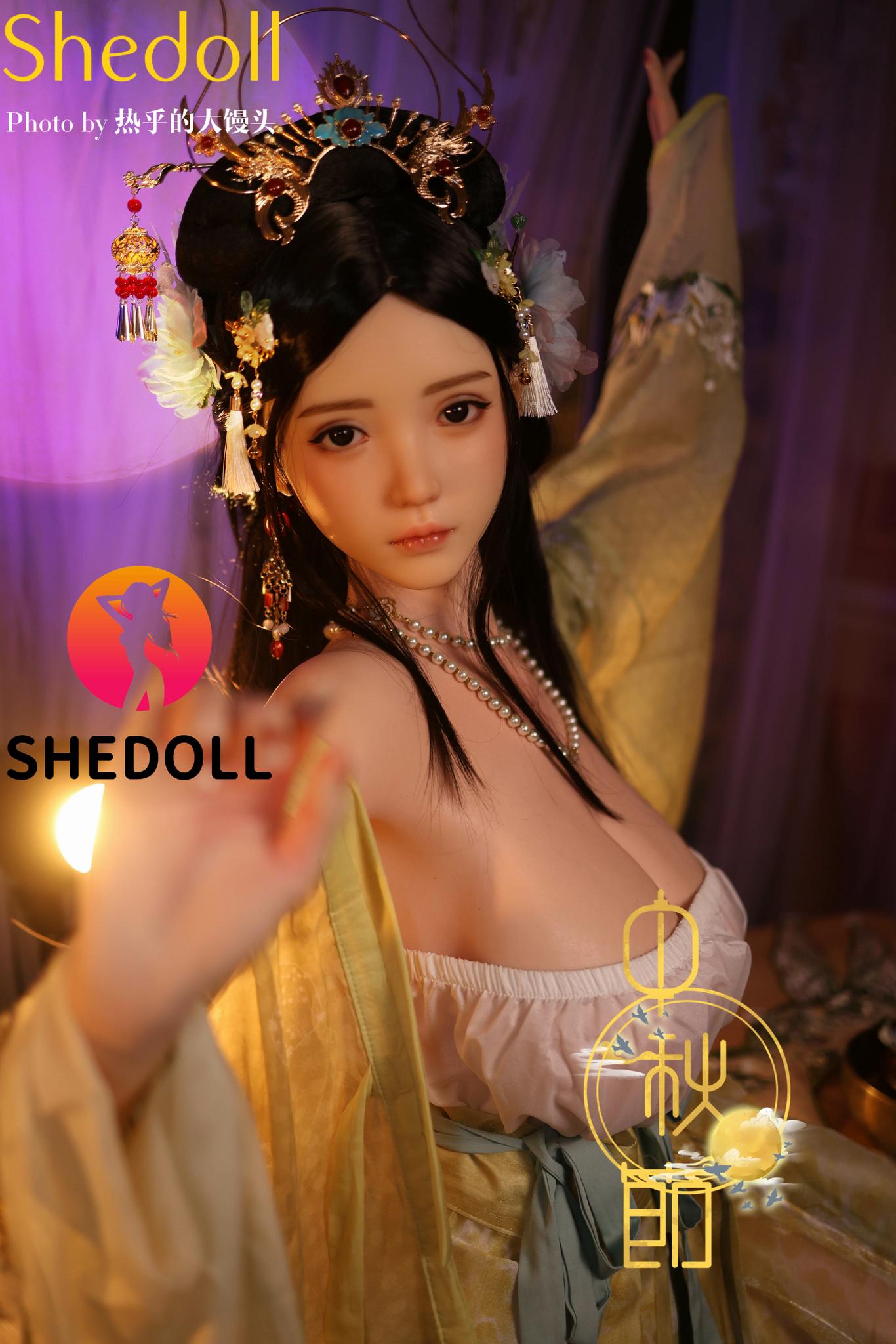 Реалистичная силиконовая / ТПЕ секс кукла Shedoll 163 см - Lime