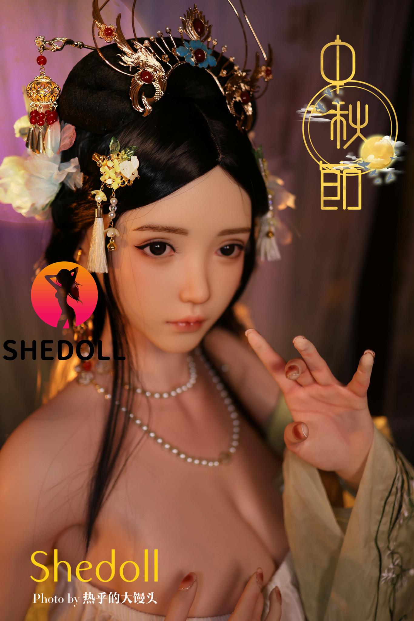 Реалистичная силиконовая / ТПЕ секс кукла Shedoll 163 см - Lime