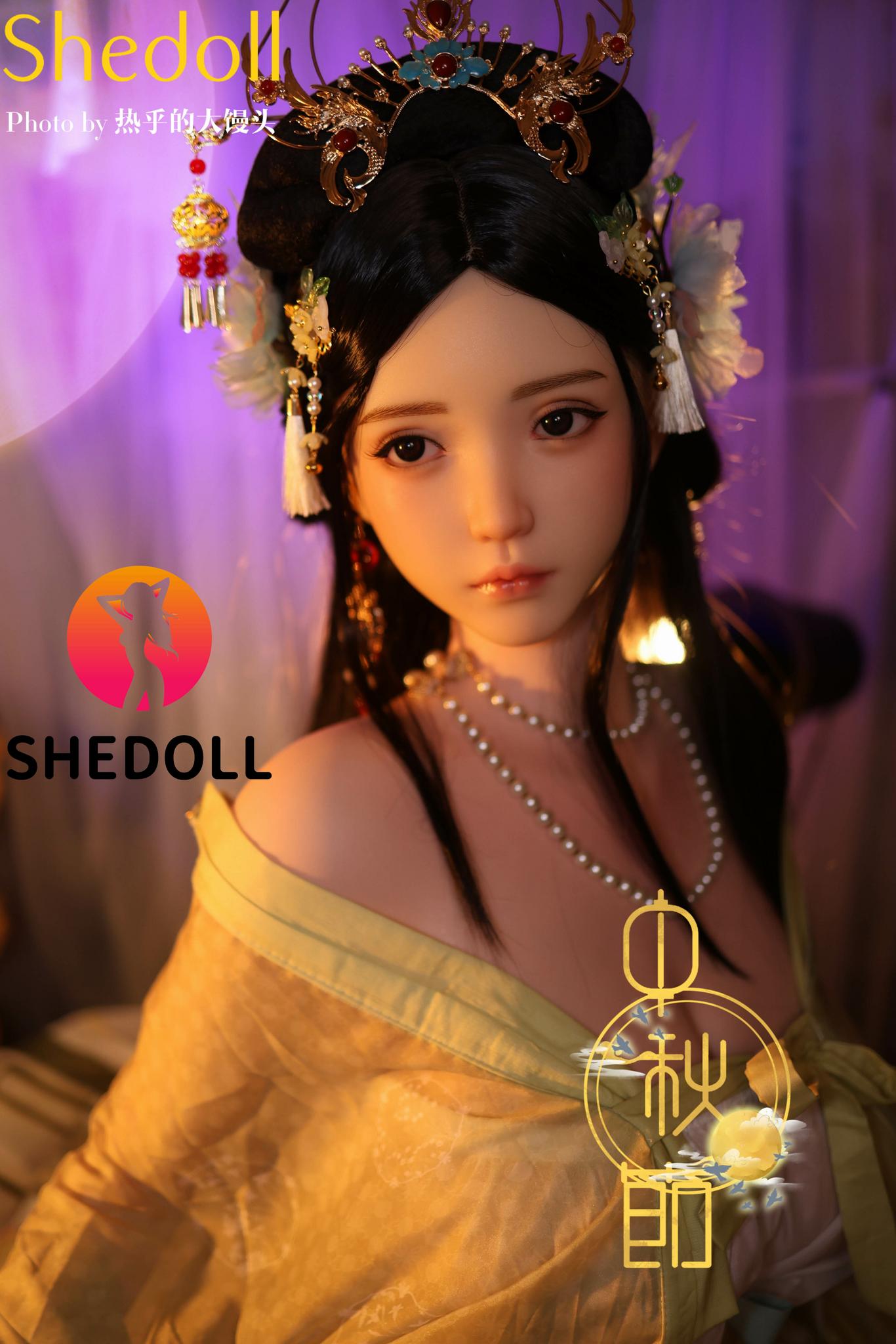 Реалистичная силиконовая / ТПЕ секс кукла Shedoll 163 см - Lime