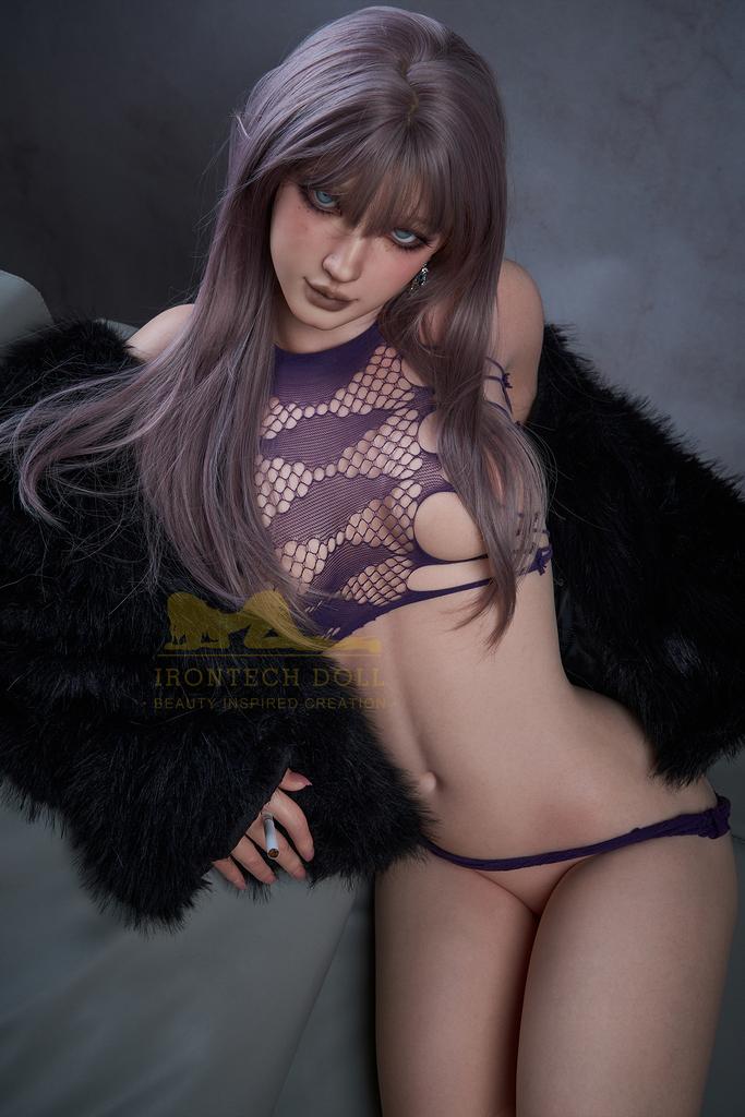 Реалистичная силиконовая / ТПЕ секс кукла  irontech doll 169 см - Cherry