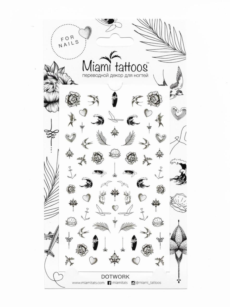 Dotwork Nail Tattoos