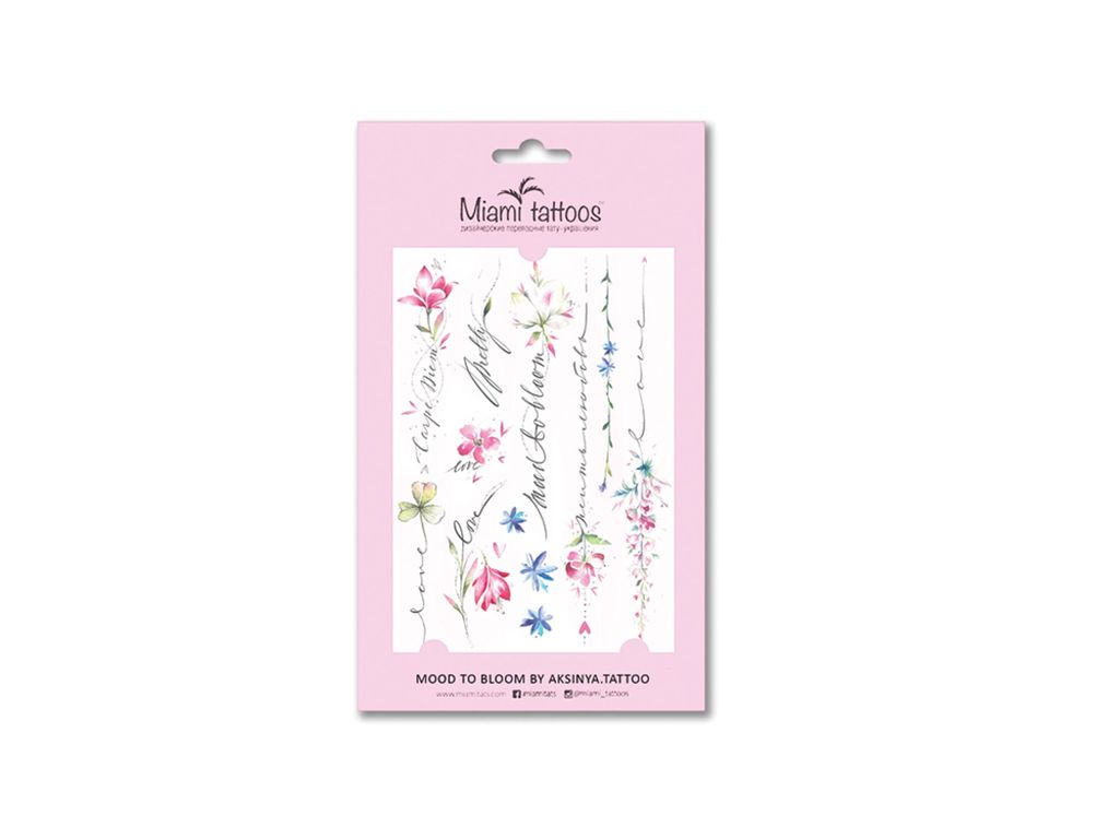 Mood To Bloom by Aksinya Tattoo