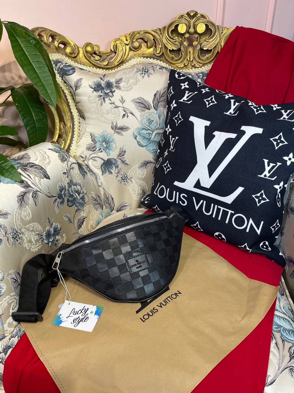 поясная сумка Черная Louis Vuitton 2699