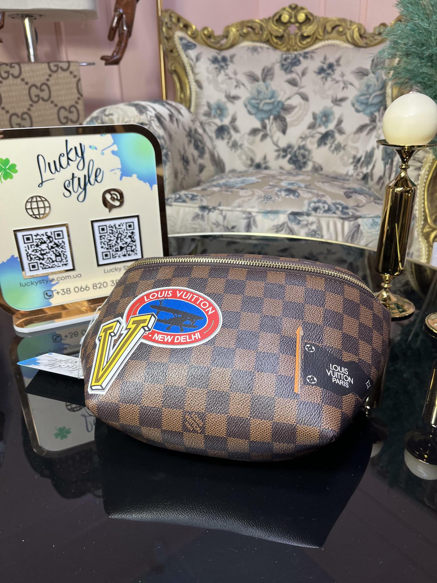 поясная сумка Louis Vuitton Коричневая Luxe 9999