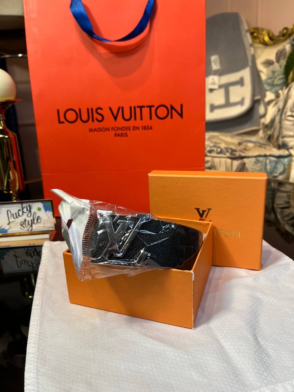 Ремень Чёрный LV Sirvel classic 0671