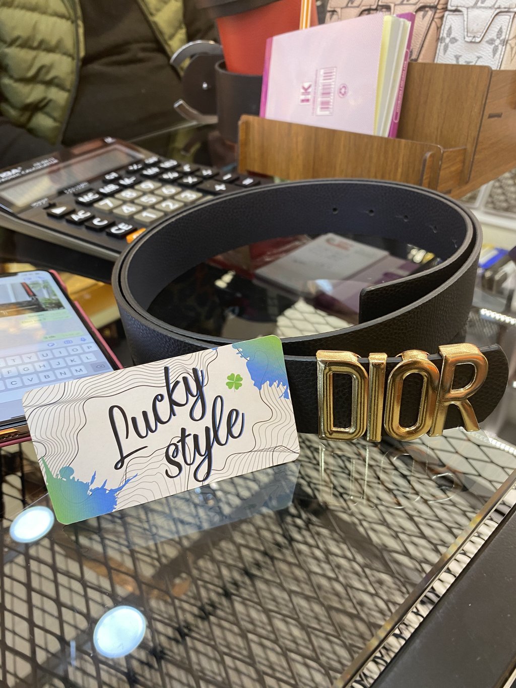 Ремень Dior gold 0606