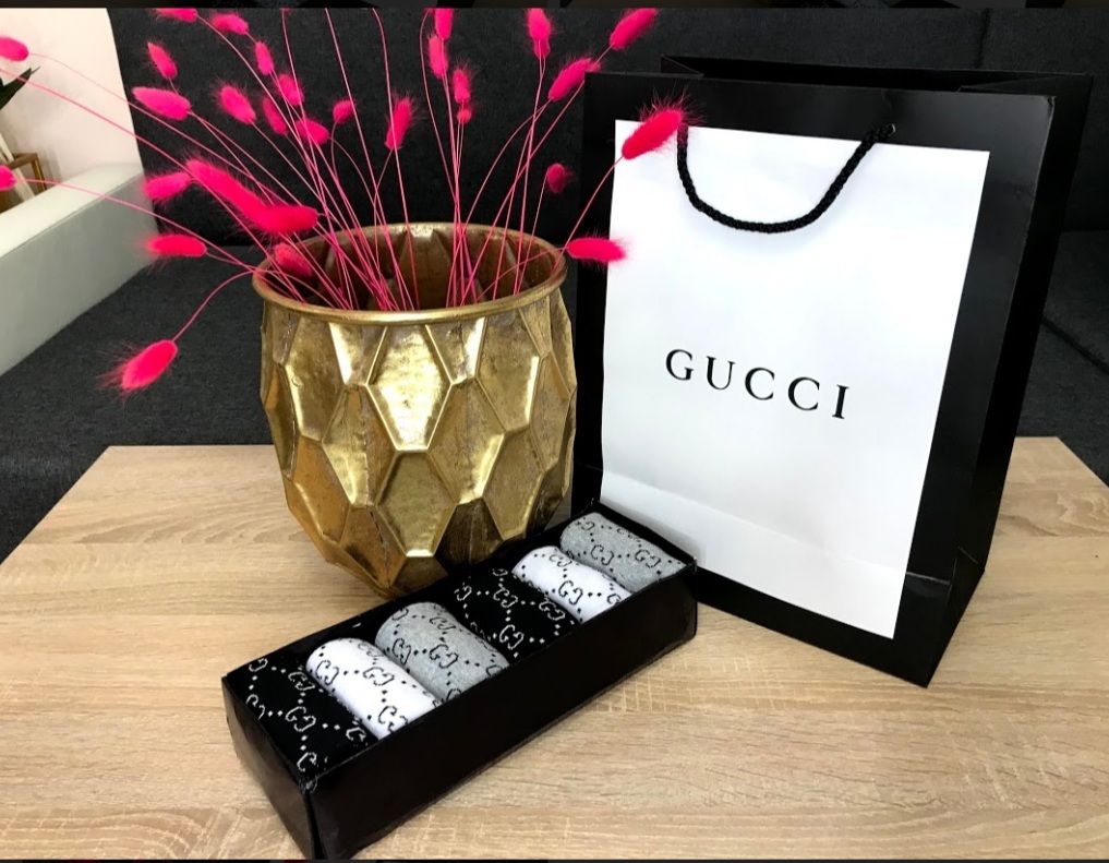 Носки Гучи socks длинные 6 пар 77780