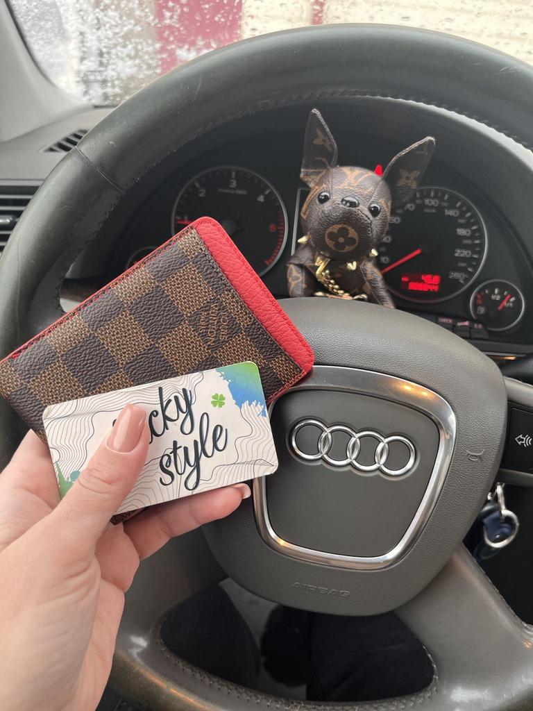 Портмоне кошелёк Louis Vuitton Red edition натуральная кожа + коробка бренд 4216876876