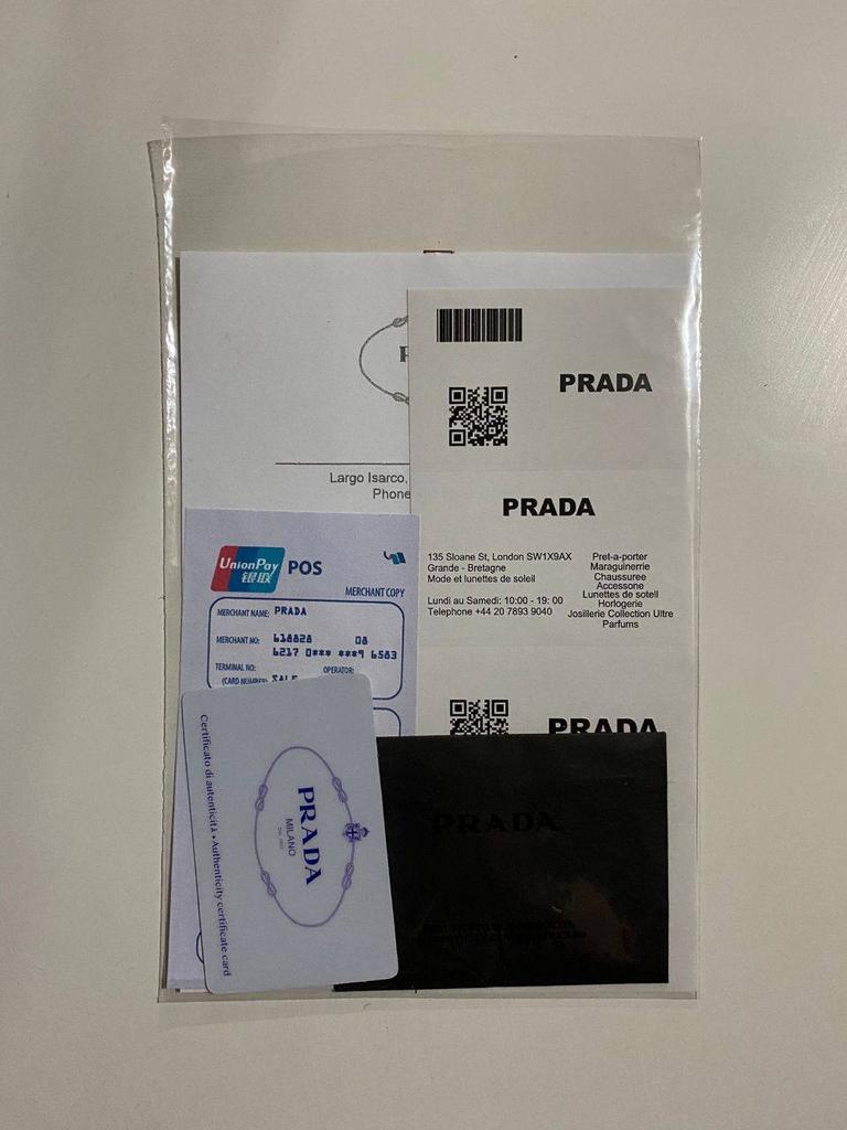 Документы PRADA 2141412