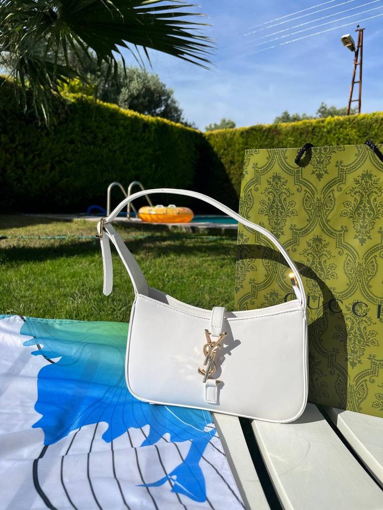 Yves Saint Laurent Baget whıte  +пыльник бренд  521123