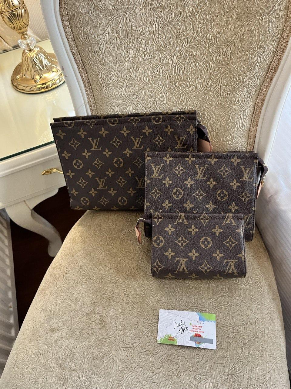 Louis Vuitton Toiletry Pouch косметика -барсетка -клатч 85734271