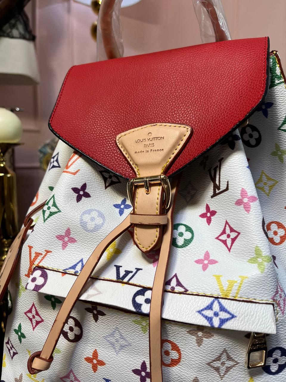 Louis Vuitton Montsouris Backpack разноцветный рюкзак 757