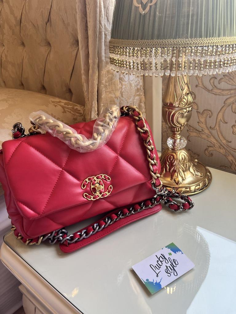 Chanel красная new 777432