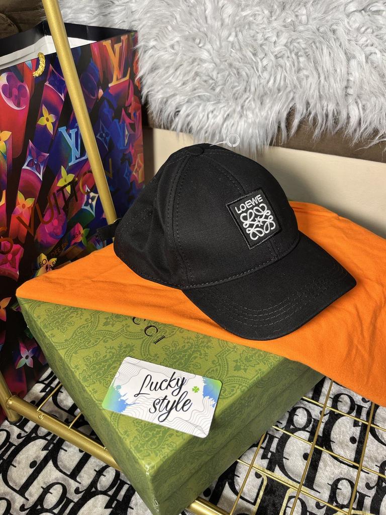 Premium кепка Loewe черная 51262616