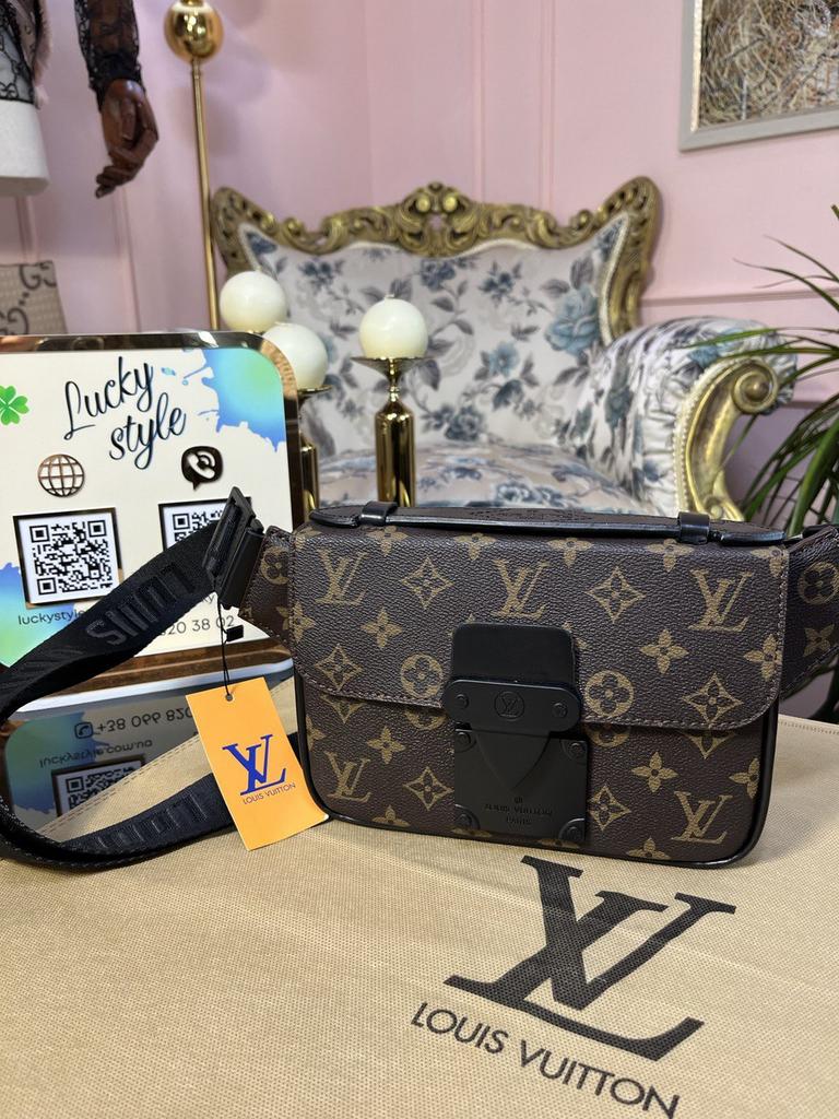 Мессенджер сумка LOUIS VUITTON - S Lock Sling Bag монограмм 66631277243