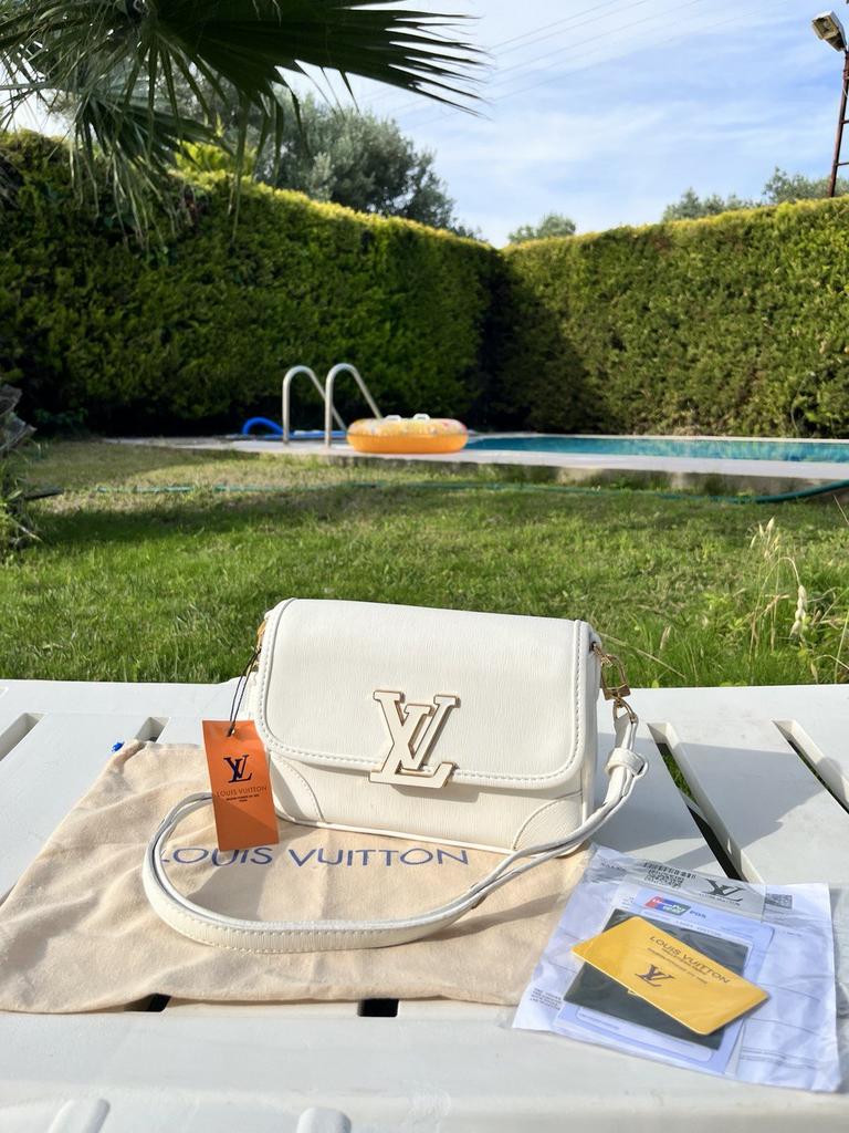 Сумка женская белая Louis Vuitton trend luxe 661317125