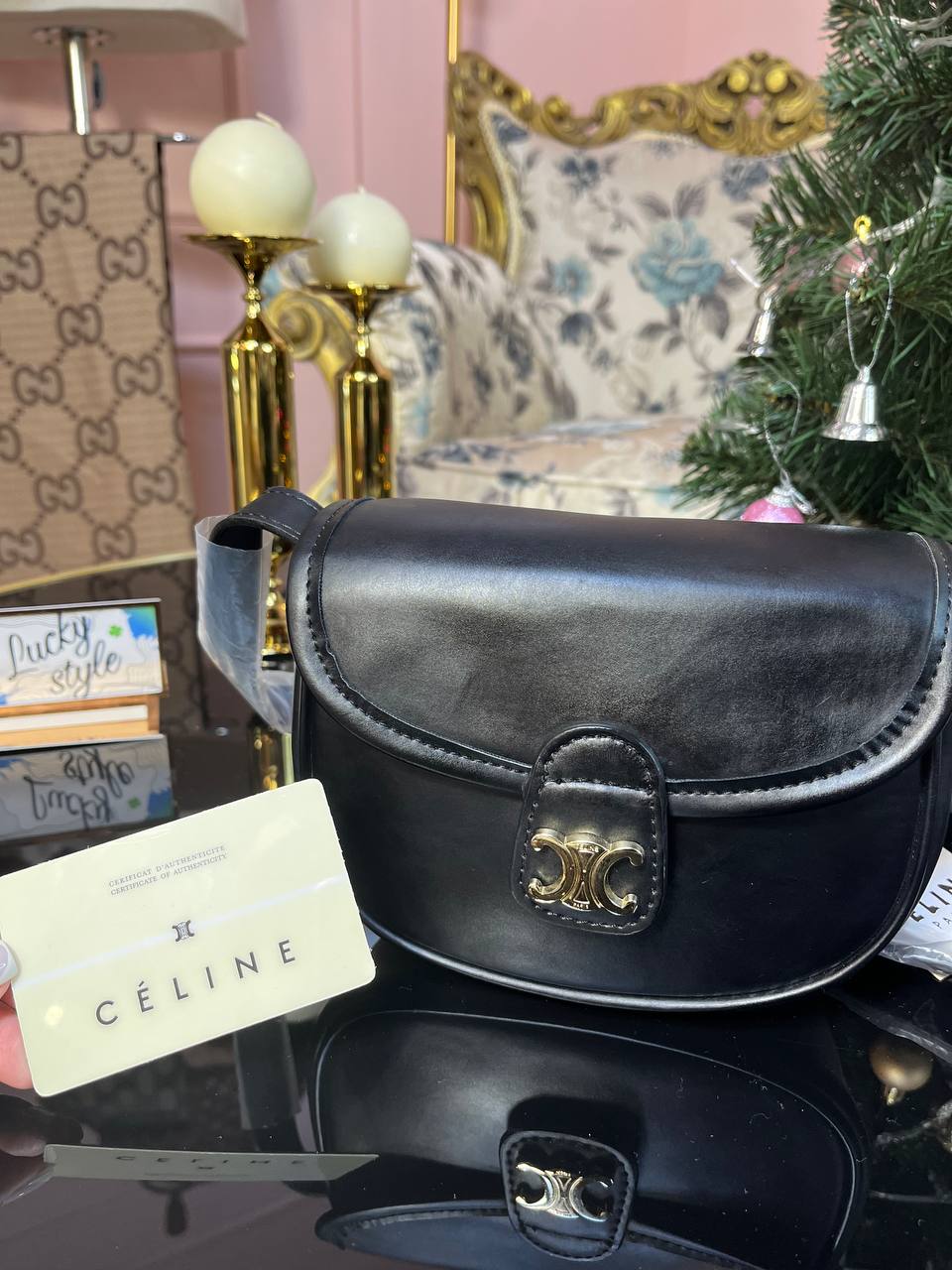 Сумка Celine CLASSIQUE TRIOMPHE mini 9851263