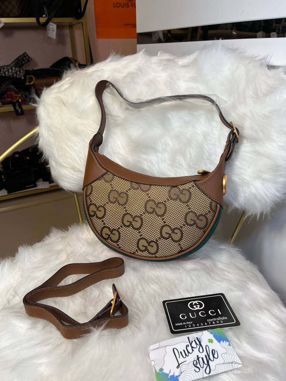 МИНИ-СУМКА OPHIDIA GG 4441115