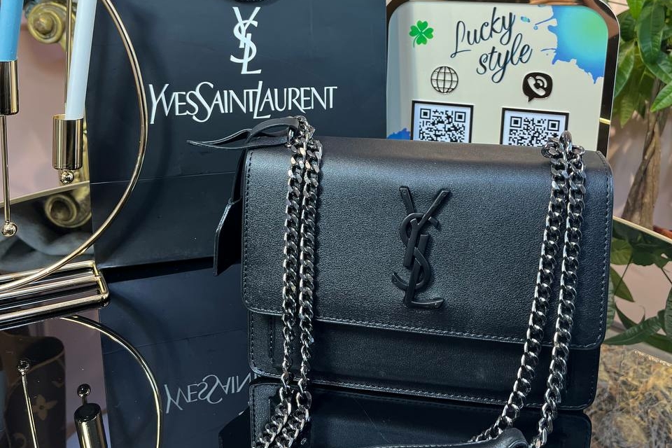 Сумка Yves Saint Laurent черная 4676798