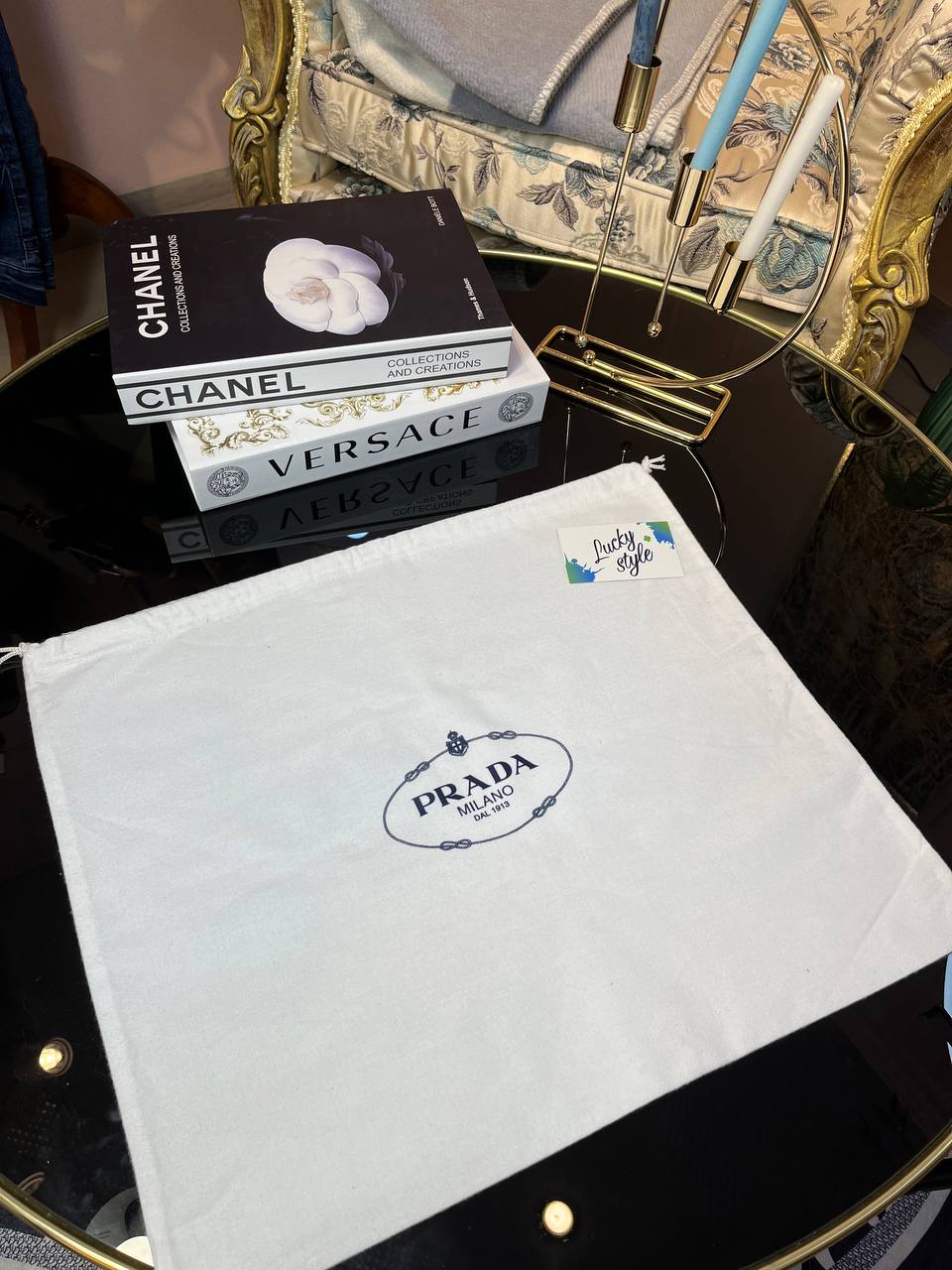 Пыльник люкс Prada маленький 554347