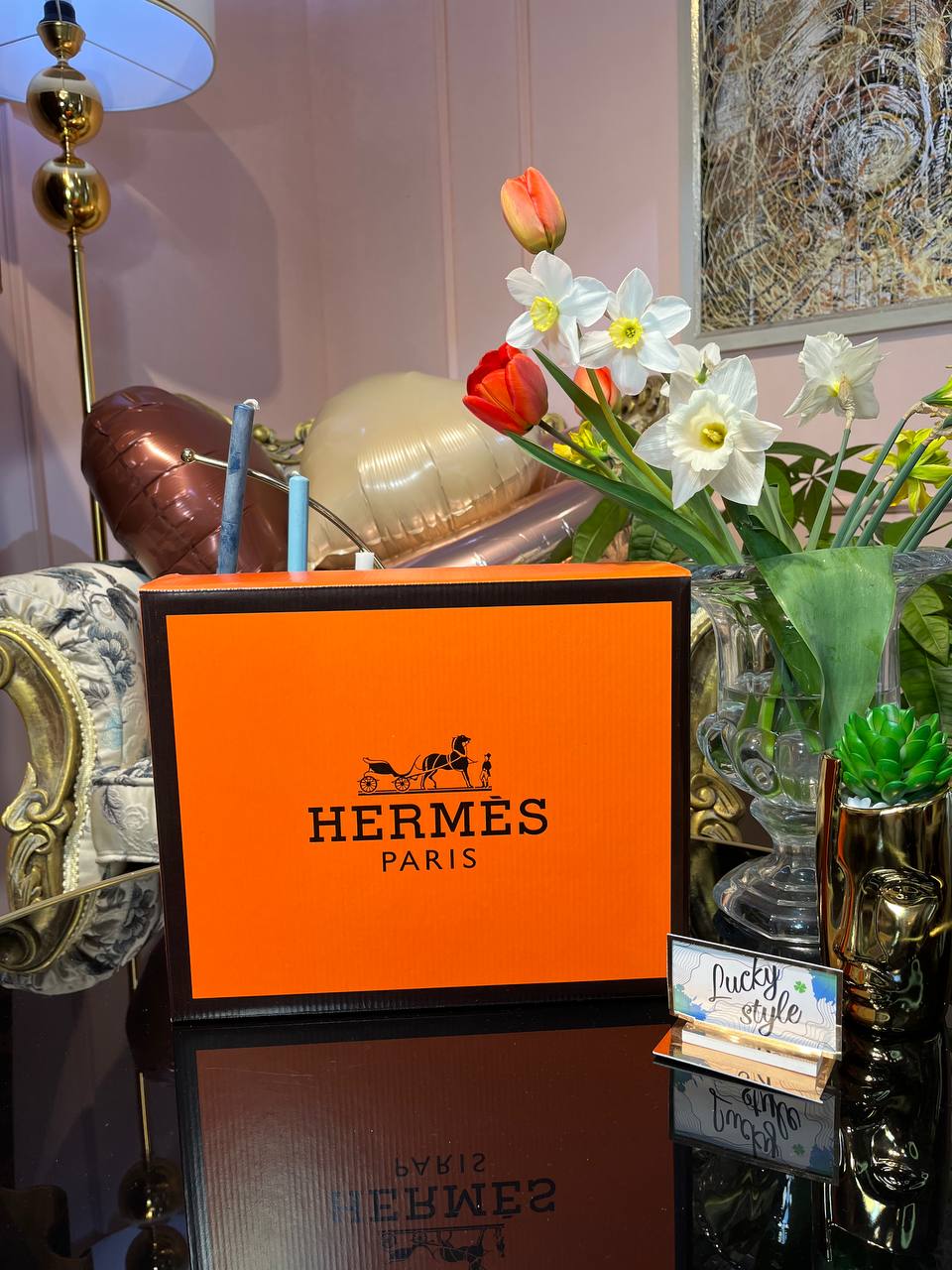 Коробка Hermes маленькая 7722534