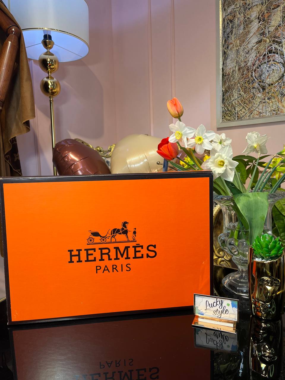 Коробка Hermes большая 6635241