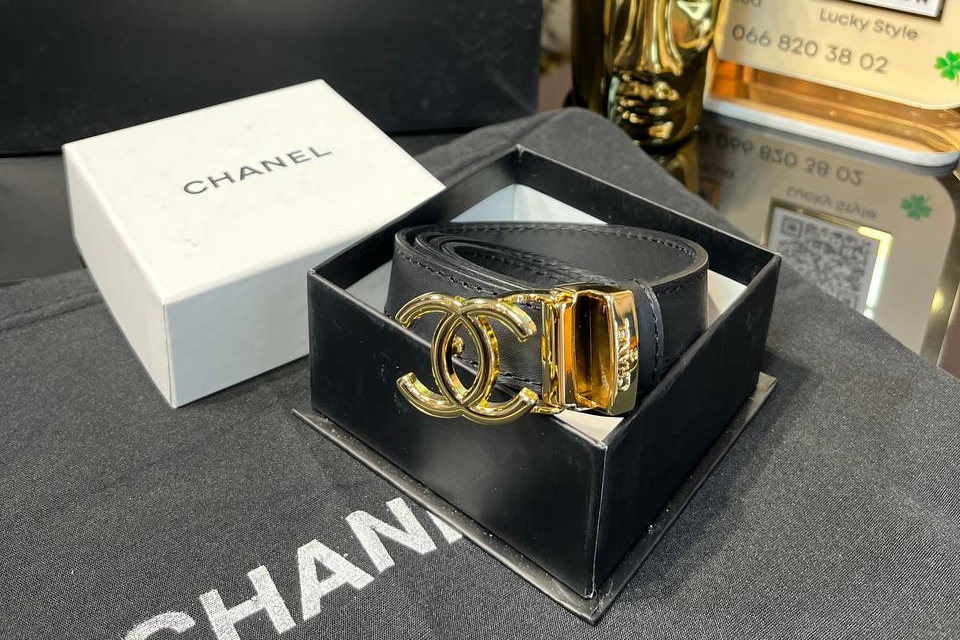 Ремень Chanel натуральная кожа 95959