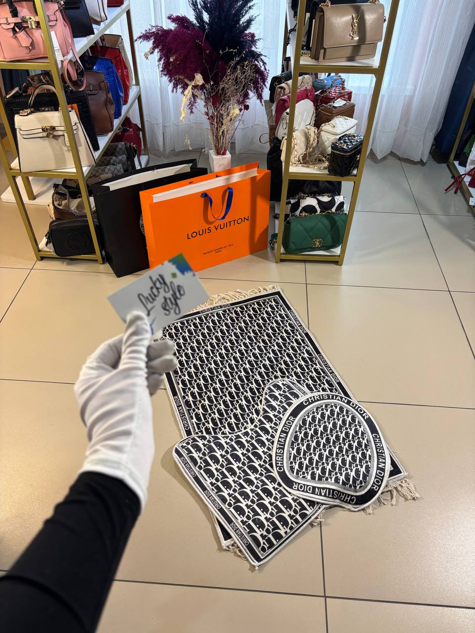 Сет ковров 3 шт Dior 96215