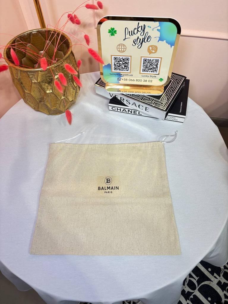 Пыльник Balmain тканевый маленький 96295