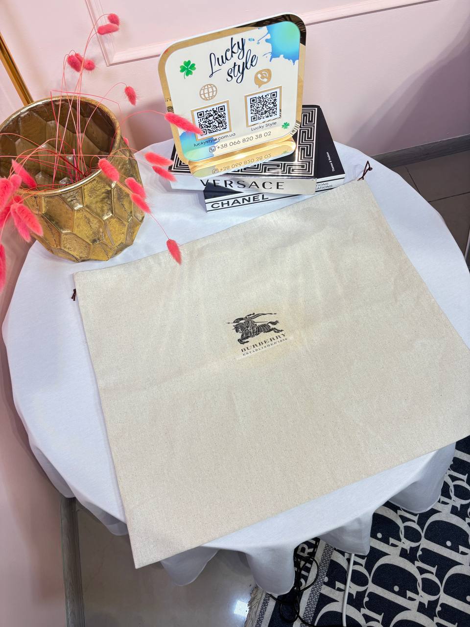 Пыльник Burberry тканевый большой 96302