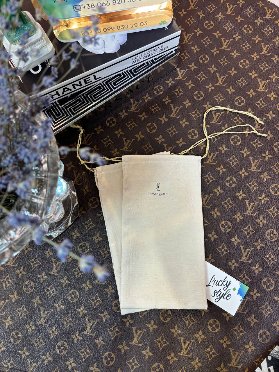 Пыльник YSL премиум мини L для кошелька 96364