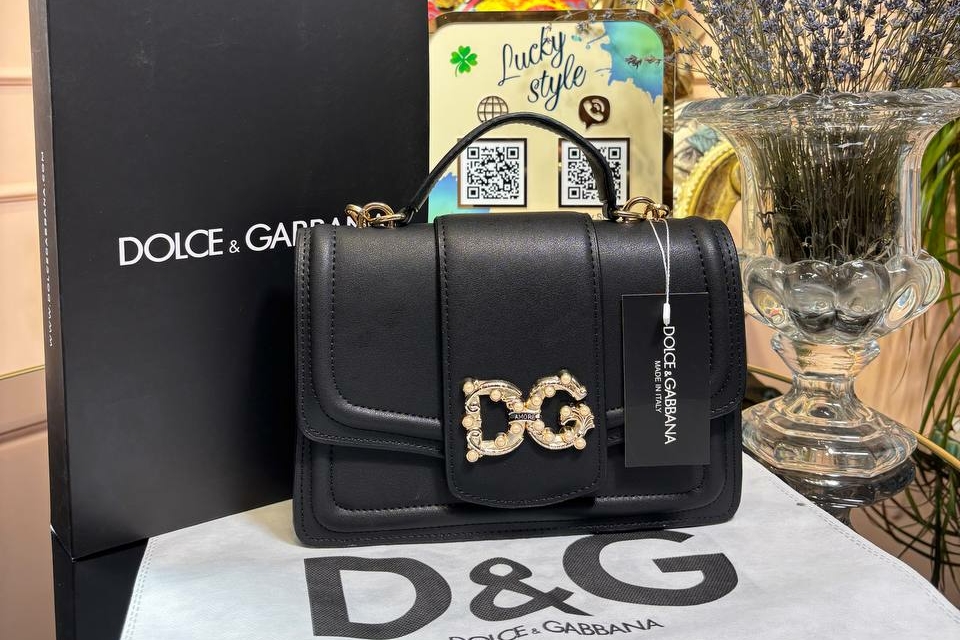 Сумка Dolce&Gabbana Amore черная 96398