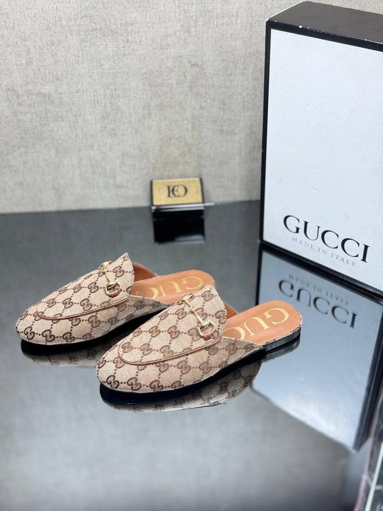 Мюлі Гучі бежеві 95431