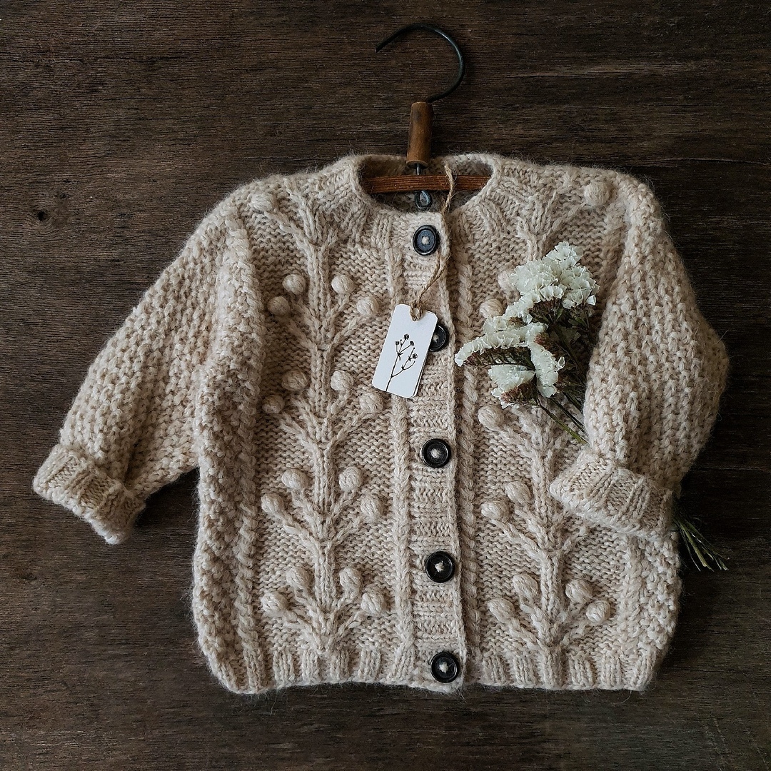 Спицы > Описание #currant_cardigan купить в интернет-магазине