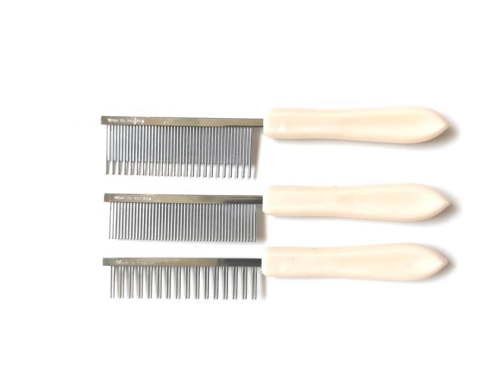 Englischer Kamm für kurzhaarige Katzen oder als Gesichts/Pfoten Kamm