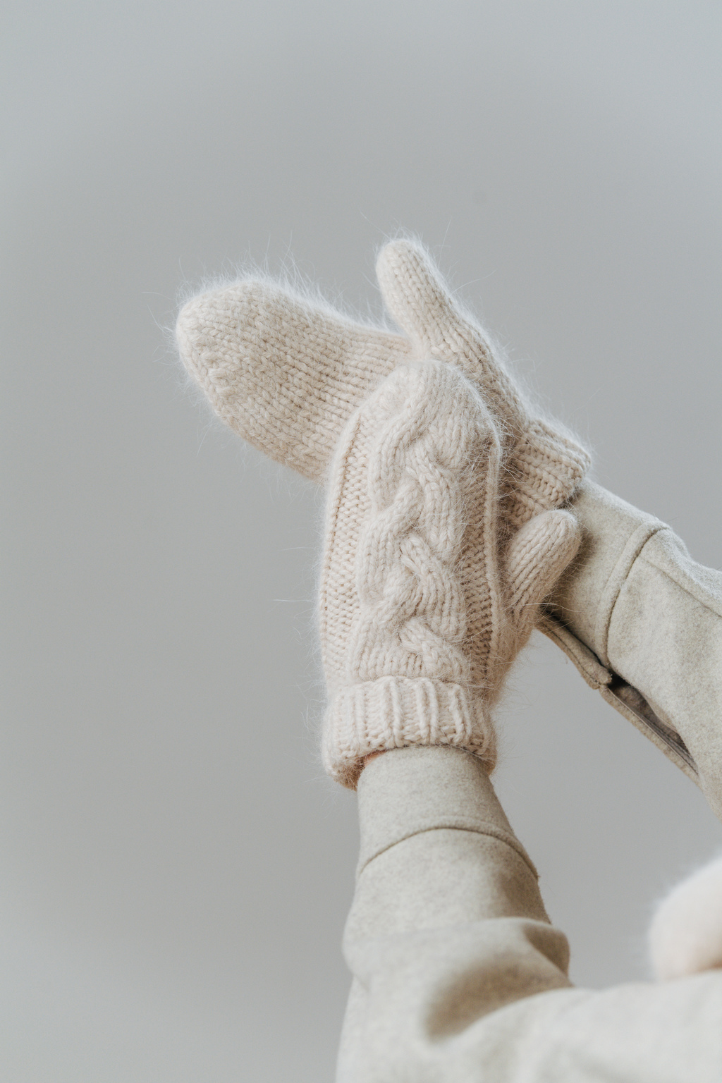 Варежки ангора