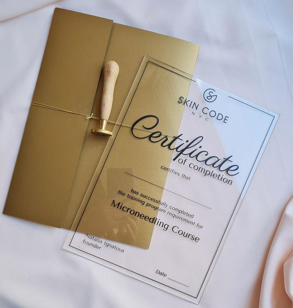 Дипломи акрилові