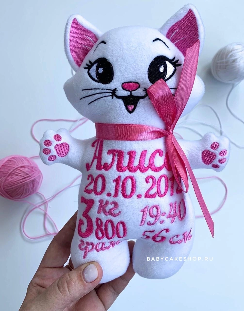Набор для шитья игрушки кот из флиса