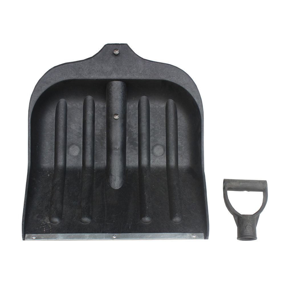 Лопата для снега пластик Свитязь с ручкой без держака