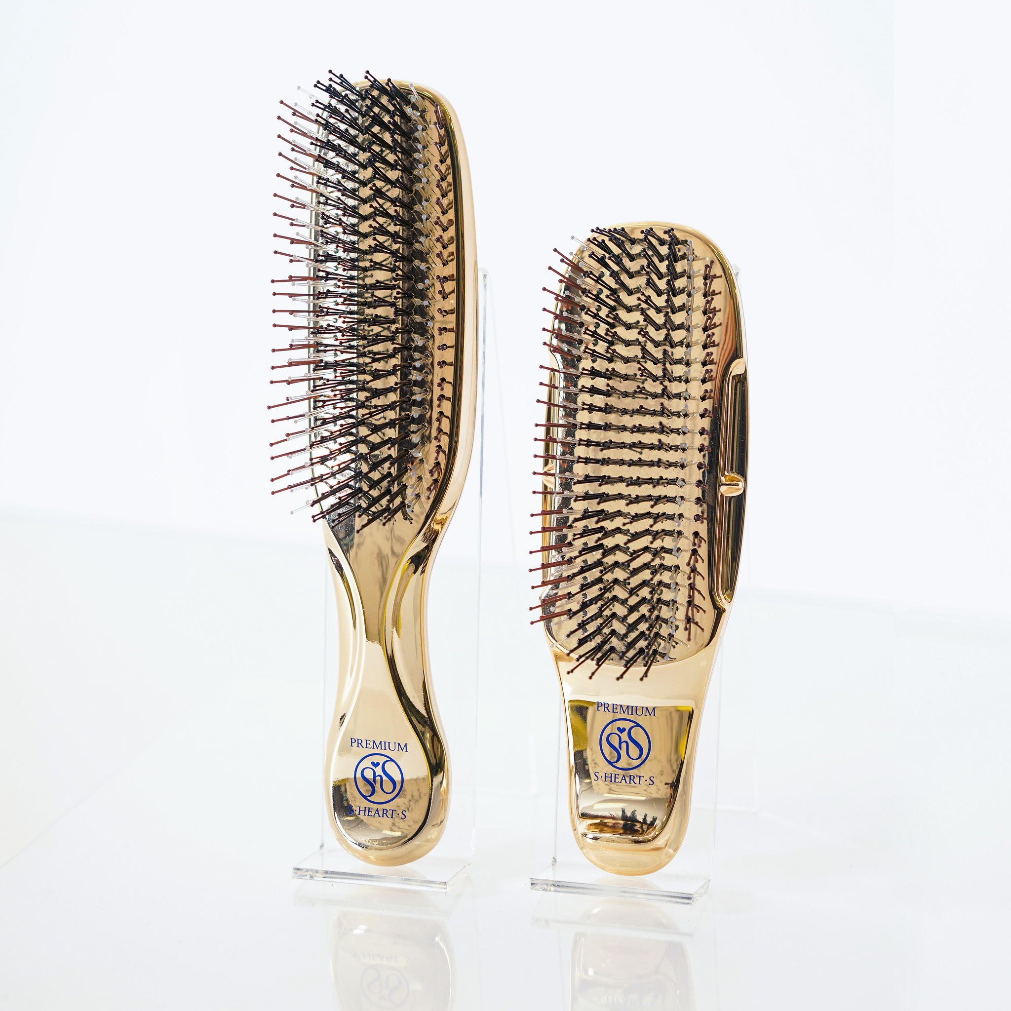 Японская расческа Scalp Brush PREMIUM (золото)