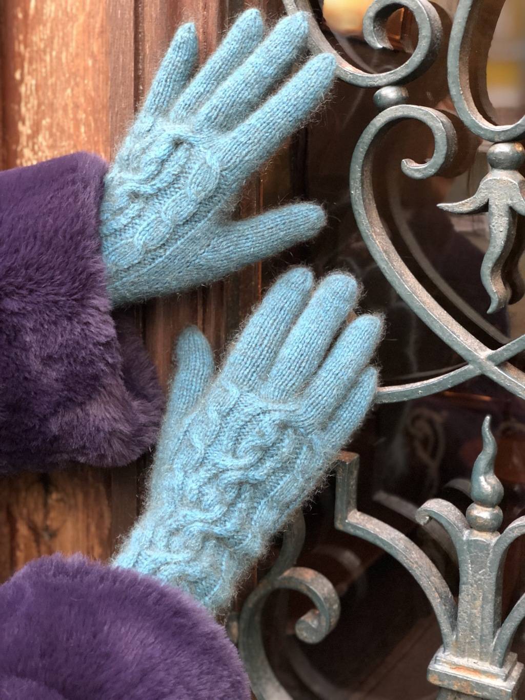 перчатки Braid