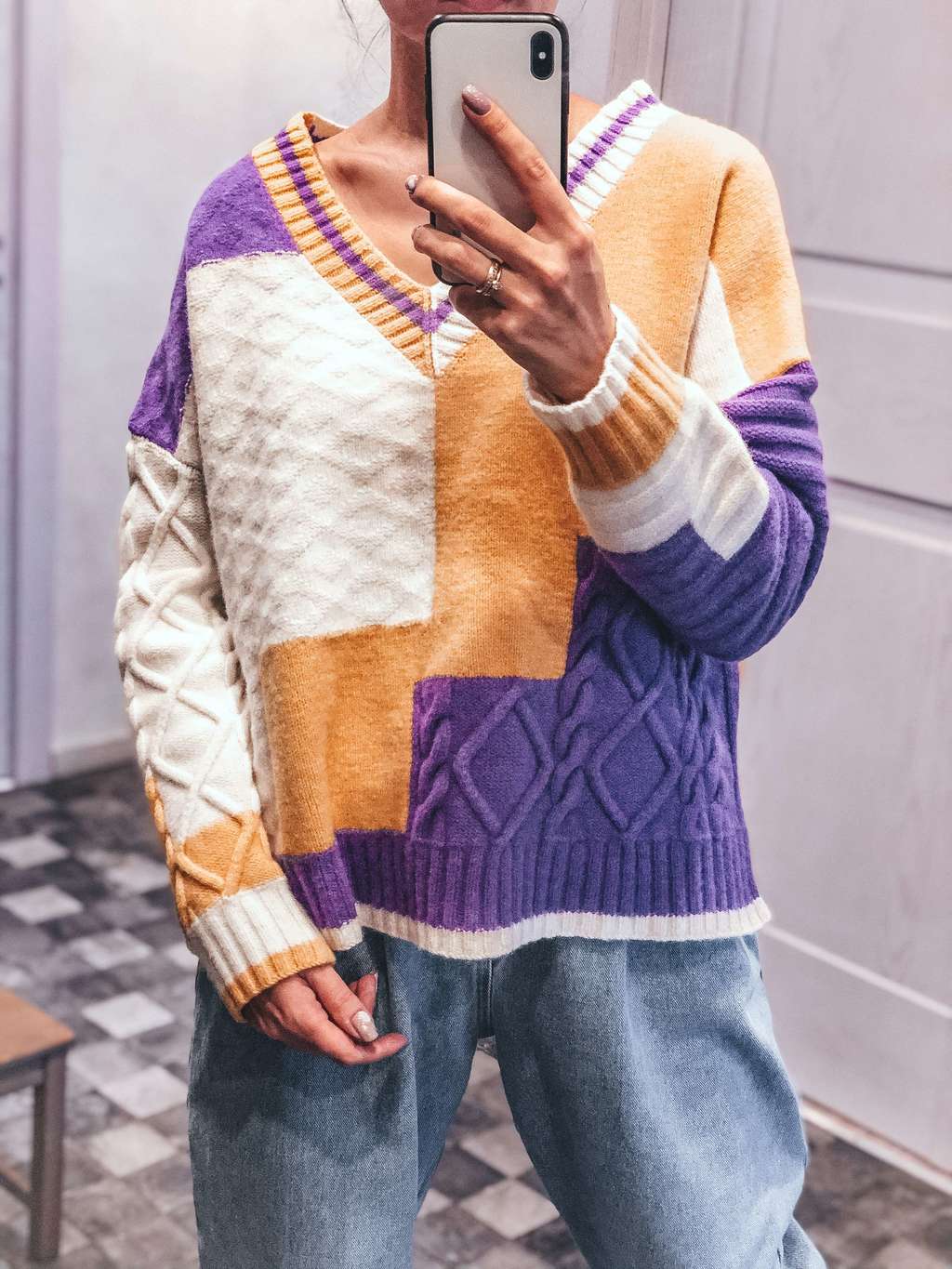Geometry sweater